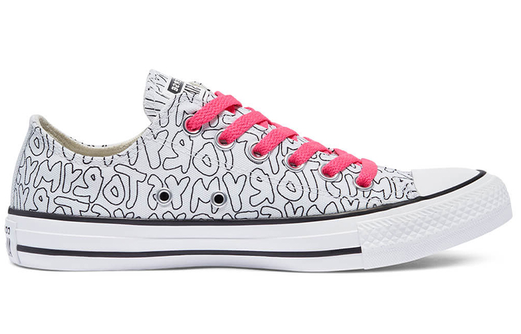 Converse Chuck Taylor All Star Canvas Shoes /Black/Pink 'White' 圖 2