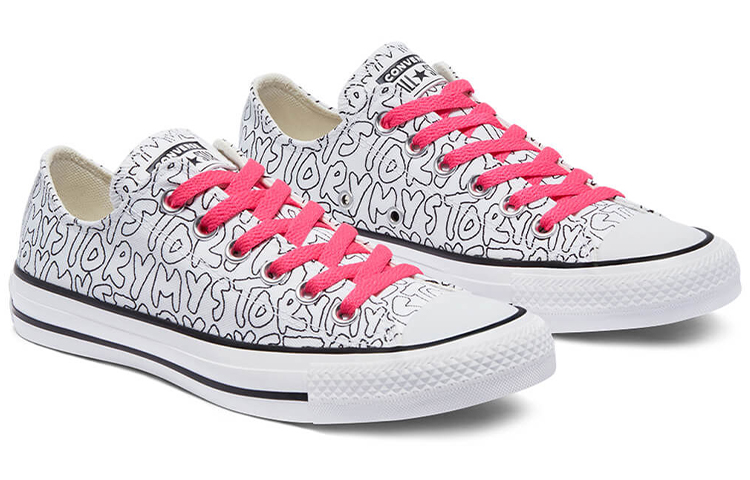 Converse Chuck Taylor All Star Canvas Shoes /Black/Pink 'White' 圖 3