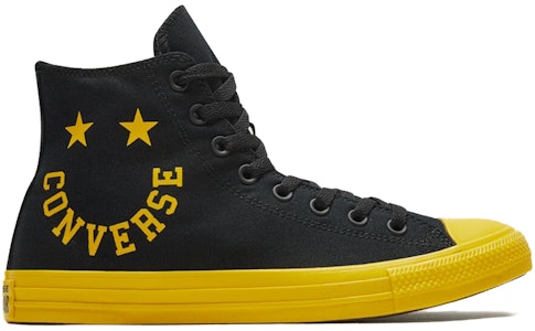 Converse Chuck Taylor All Star 'Negro/Amarillo' 168117C Order Converse Chuck Taylor All Star 'Negro/Amarillo' 168117C