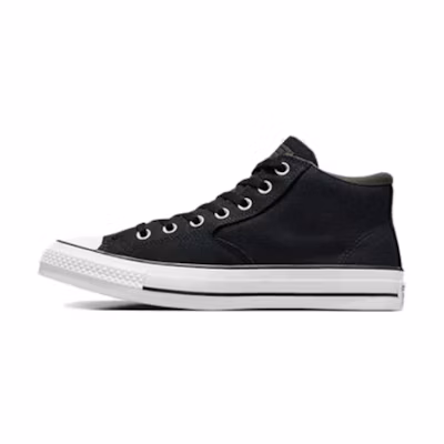 Converse Chuck Taylor All Star 'Black Canvas Mid-Top'