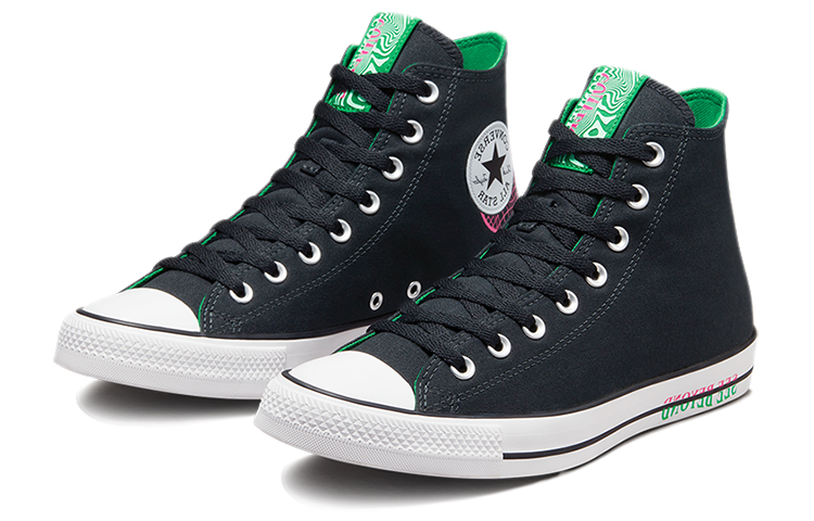 Lookbook Converse Chuck Taylor All Star 'Negro Verde' A02408C