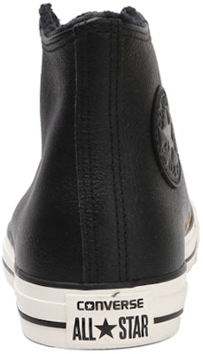 匡威Chuck Taylor全明星“黑色皮革金色” 160094C Shop 匡威Chuck Taylor全明星“黑色皮革金色” 160094C