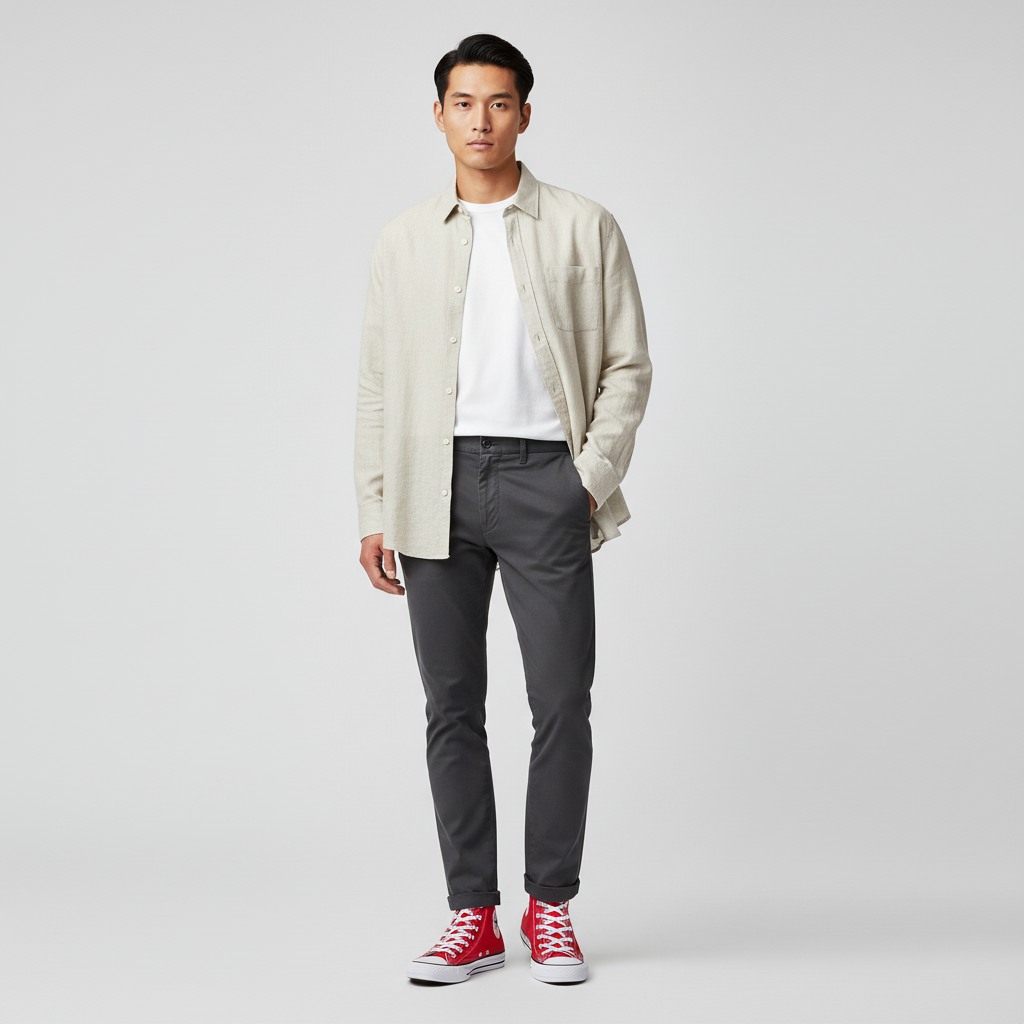 Lookbook Converse Chuck Taylor All Star 'Merah Terang' 101013