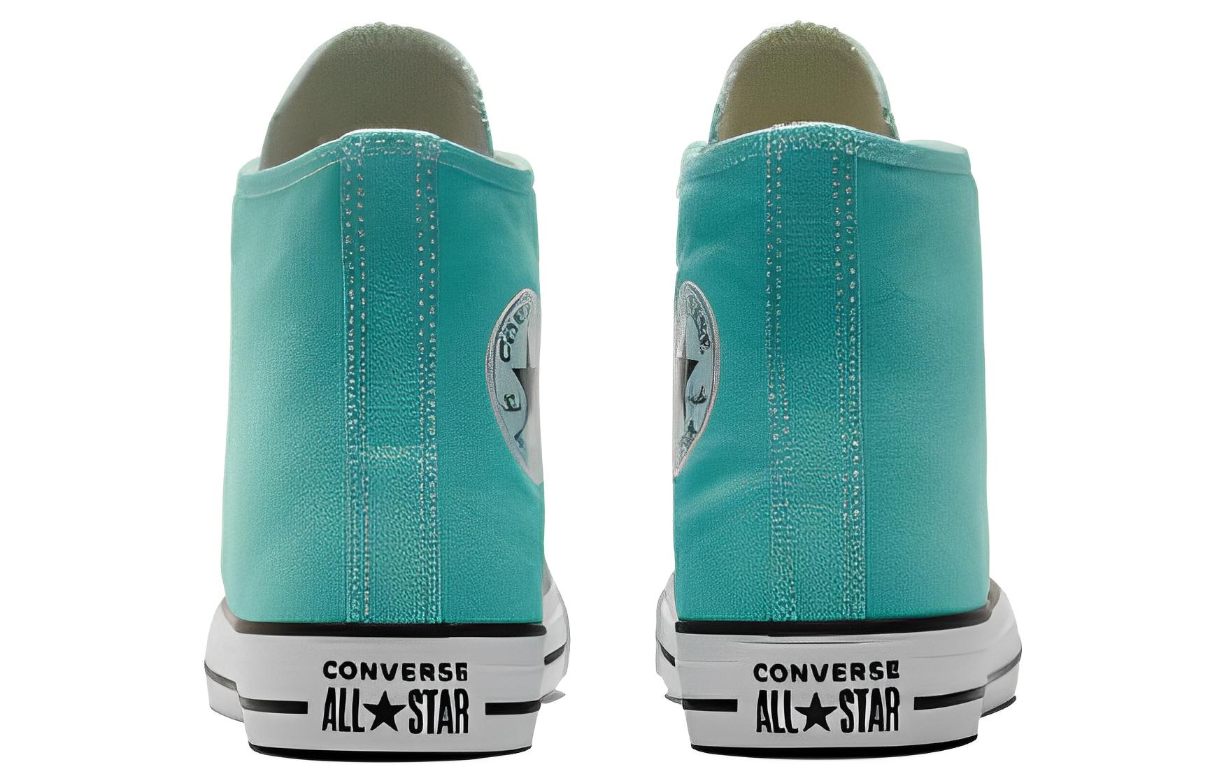 Shop 匡威Chuck Taylor All Star亮青绿色 A03796C