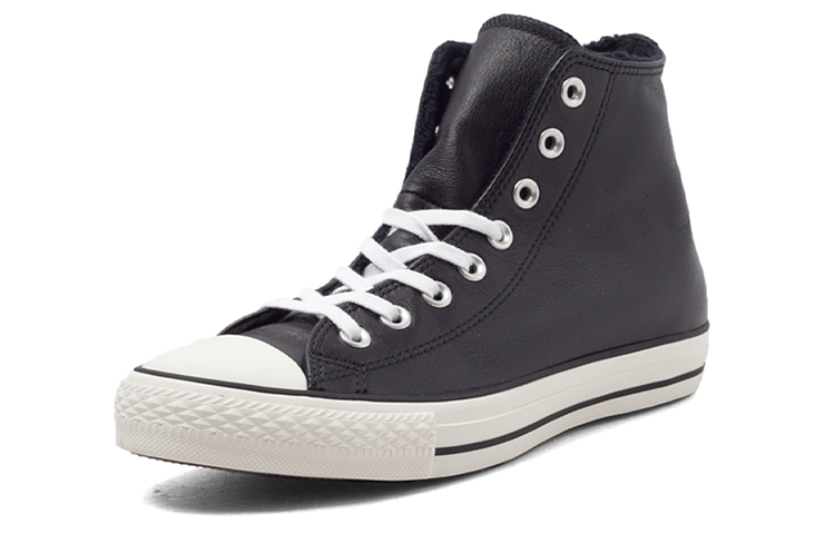 Lookbook Converse Chuck Taylor All Star 'Cuero Negro con Forro de Peluche' 154134C