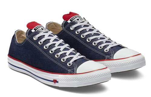 Lookbook 컨버스 척 테일러 올스타 '인디고' 163308C