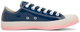 Order Converse Chuck Taylor All Star 果凍底復古低筒休閒帆布鞋 女款 海軍藍