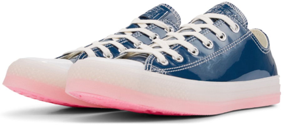 Converse Chuck Taylor All Star 果凍底復古低筒休閒帆布鞋 女款 海軍藍 Lookbook Converse Chuck Taylor All Star 果凍底復古低筒休閒帆布鞋 女款 海軍藍