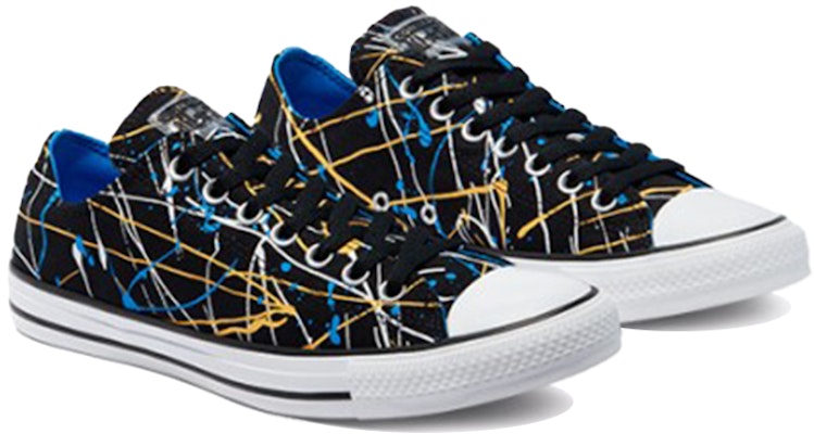 Converse Chuck Taylor All Star 油漆黑黃變色龍 Lookbook Converse Chuck Taylor All Star 油漆黑黃變色龍