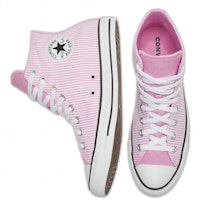 컨버스 척 테일러 올스타 '핑크 스트라이프' 166865C 166865C Lookbook 컨버스 척 테일러 올스타 '핑크 스트라이프' 166865C 166865C