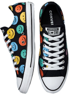 Buy Converse Chuck Taylor All Star Canvas Shoes 'Black Blue Yellow