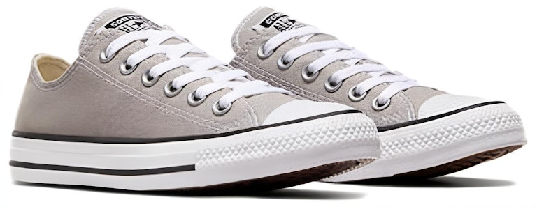 Converse Chuck Taylor All Star 耐磨透氣 低筒 帆布鞋 男女共用 灰色 Shop Converse Chuck Taylor All Star 耐磨透氣 低筒 帆布鞋 男女共用 灰色