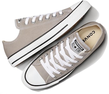 Converse Chuck Taylor All Star 耐磨透氣 低筒 帆布鞋 男女共用 灰色 Purchase Converse Chuck Taylor All Star 耐磨透氣 低筒 帆布鞋 男女共用 灰色