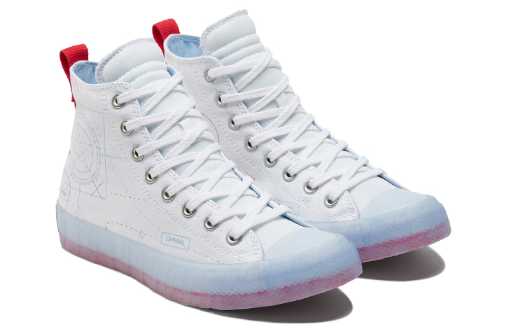 Lookbook 컨버스 언타이틀드 캔버스 슈즈 화이트 173208C