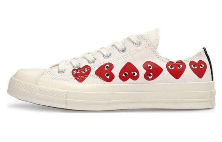 Buy Converse 女士白色多心形時尚板鞋 162975C-14