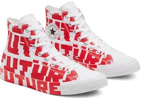 匡威Chuck Taylor All Star白红配色篮球鞋 168554C Lookbook 匡威Chuck Taylor All Star白红配色篮球鞋 168554C