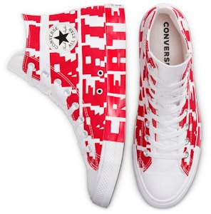 コンバース チャックテイラー オールスター 白/赤 168554C Shop コンバース チャックテイラー オールスター 白/赤 168554C