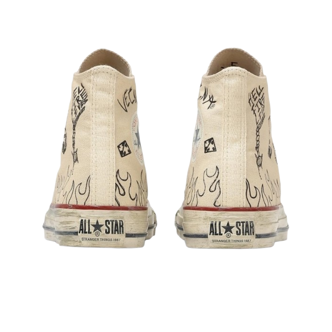 Lookbook Converse Chuck Taylor All Star Aged 87 HC Hi 怪奇物語 自然色款 31317091