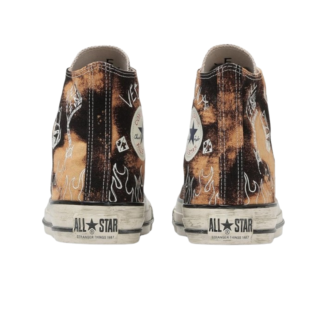 Lookbook Converse Chuck Taylor All Star 87 HC Haut Stranger Things Noir Blanchi. 31317090