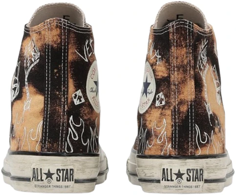Converse Chuck Taylor All Star 87 HC Haut Stranger Things Noir Blanchi. 31317090 Lookbook Converse Chuck Taylor All Star 87 HC Haut Stranger Things Noir Blanchi. 31317090