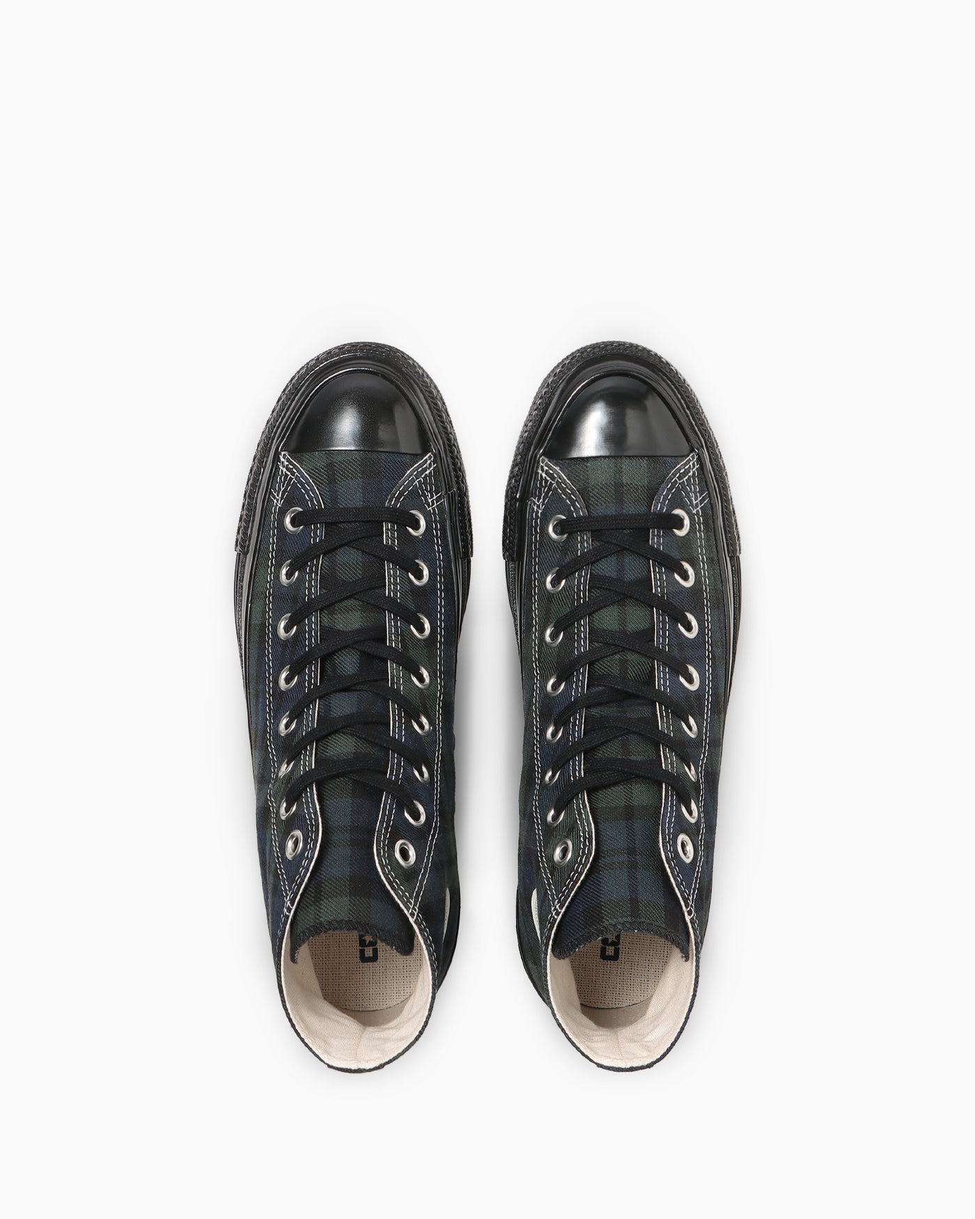 Shop コンバース チャックテイラー オールスター エイジドキャンバス ハイトップ ブラックウォッチ 31316550