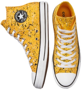 匡威Chuck Taylor All Star高帮'黄色泼漆档案' A00467F Shop 匡威Chuck Taylor All Star高帮'黄色泼漆档案' A00467F