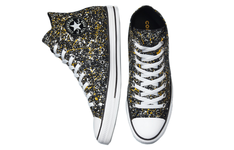 Purchase チャックテイラー ペイントスプラッター 黒黄 (Chuck Taylor ペイント 黒黄) A00468F