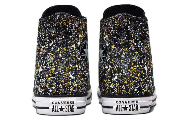 Details for チャックテイラー ペイントスプラッター 黒黄 (Chuck Taylor ペイント 黒黄) A00468F