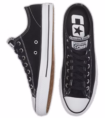 Converse Chuck Taylor All Star 防滑減震 低筒 板鞋 男女皆宜 黑色 Lookbook Converse Chuck Taylor All Star 防滑減震 低筒 板鞋 男女皆宜 黑色
