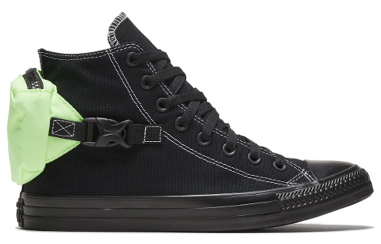 Order Converse Chuck Taylor All Star Buckle Up 'Kasual Fashion Kanvas Hitam' 168262C