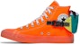 Converse Chuck Taylor All Star Buckle Up High 'Total Orange' Lelaki 169031C