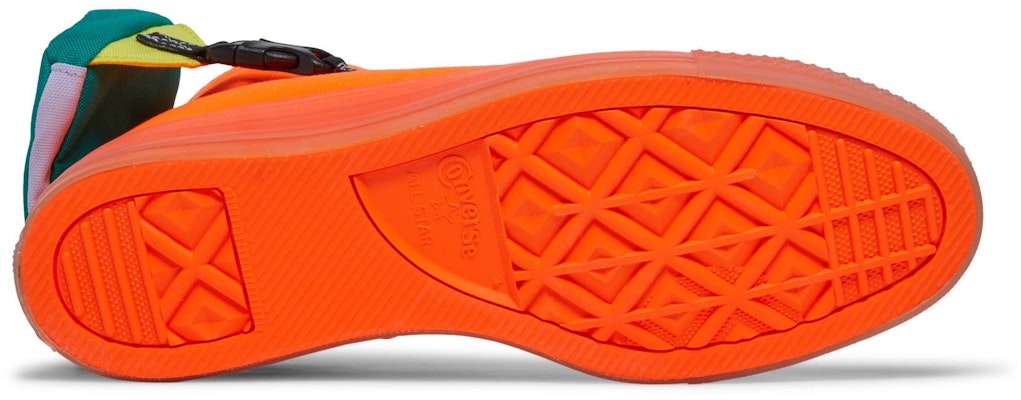 Converse Chuck Taylor All Star Buckle Up High 'Total Orange' Lelaki 169031C Shop Converse Chuck Taylor All Star Buckle Up High 'Total Orange' Lelaki 169031C