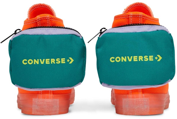 Converse Chuck Taylor All Star Buckle Up High 'Total Orange' Lelaki 169031C Details for Converse Chuck Taylor All Star Buckle Up High 'Total Orange' Lelaki 169031C