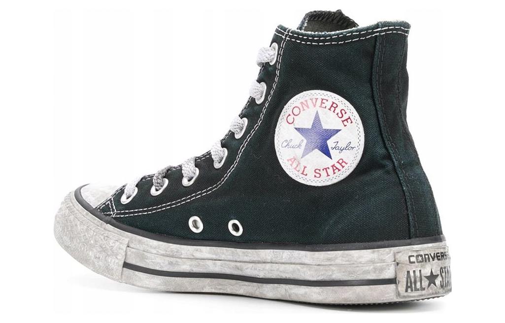 Converse Chuck Taylor All Star Canvas Smoke High Top 'Black' 圖 2