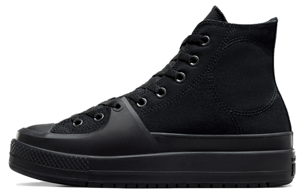 Converse Chuck Taylor All Star Construct High 'Mono Canvas - Triple Black'