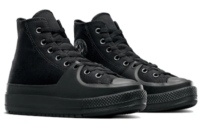 Converse Chuck Taylor All Star Construct High 'Mono Canvas - Triple Black'