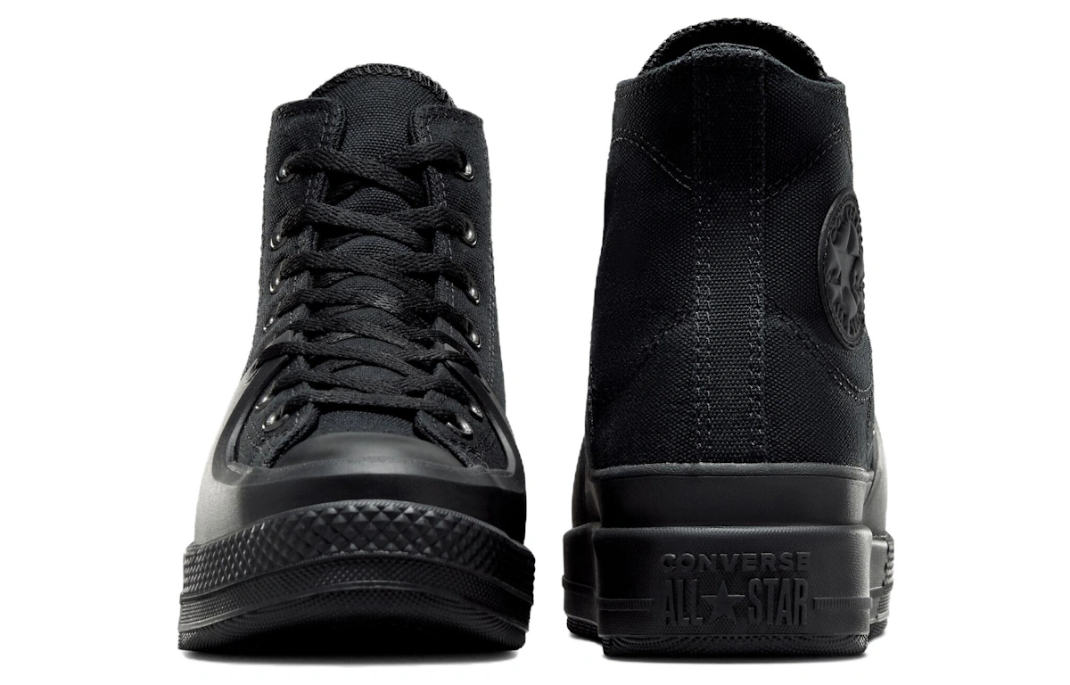 Converse Chuck Taylor All Star Construct High 'Mono Canvas - Triple Black'