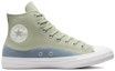 Order Converse Chuck Taylor All Star 耐磨 高筒 帆布鞋 男女通款 淺綠色