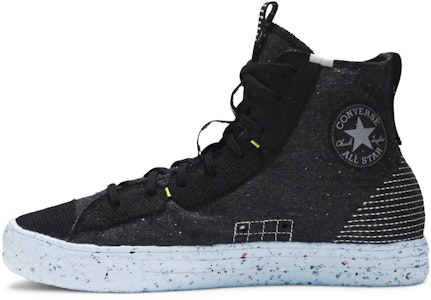 Converse Chuck Taylor All Star Crater 高筒運動鞋“黑色” 168600C Lookbook Converse Chuck Taylor All Star Crater 高筒運動鞋“黑色” 168600C