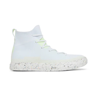 Converse Chuck Taylor All Star Crater Knit High 'White Barely Volt'