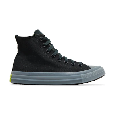 Converse Chuck Taylor All Star CX Fleece Lined High 'Black Lime Twist'