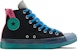 Converse Chuck Taylor All Star CX High 'Digital Terrain - Hitam Hijau Court' 170138C