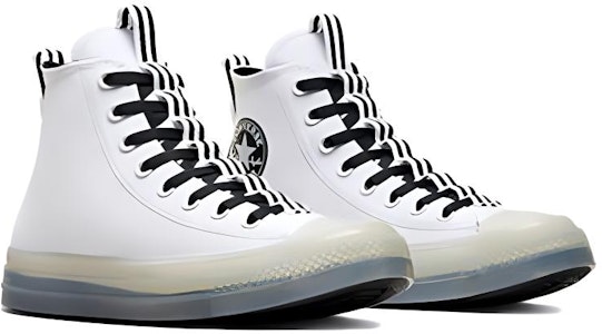 Converse Chuck Taylor All Star 舒適百搭 防滑耐磨防水 高幫 帆布鞋 男女同款 白色 Lookbook Converse Chuck Taylor All Star 舒適百搭 防滑耐磨防水 高幫 帆布鞋 男女同款 白色