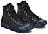 Converse Chuck Taylor All Star CX High 'Marbled Black' Hitam Bercorak. A00426C