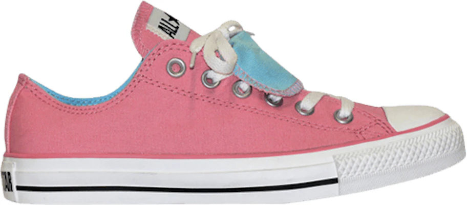 Converse Chuck Taylor All Star Double Tongue Ox Pink Blue 122524