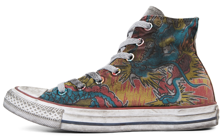 Buy 匡威Chuck Taylor All Star龍圖騰高筒帆布鞋 女款