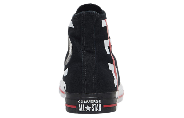 Converse Chuck Taylor All Star Fear Love Hi-Top Sneakers Black/White/Red 圖 3