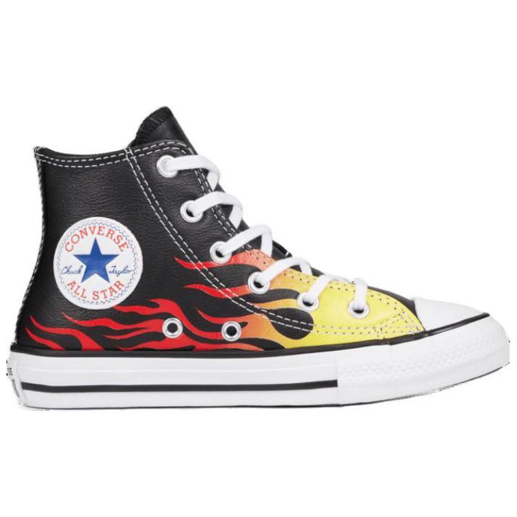 Converse Chuck Taylor All Star Flame Nero Mod 'Black Red' 圖 2