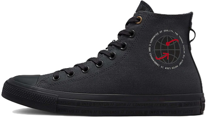 匡威Chuck Taylor全明星未来功能黑色高帮帆布鞋 A03775C Buy 匡威Chuck Taylor全明星未来功能黑色高帮帆布鞋 A03775C