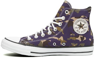 Converse Chuck Taylor All Star Allover Camo High Top Purple 'Multi' 165914C Converse Chuck Taylor All Star Allover Camo High Top Purple 'Multi' 165914C